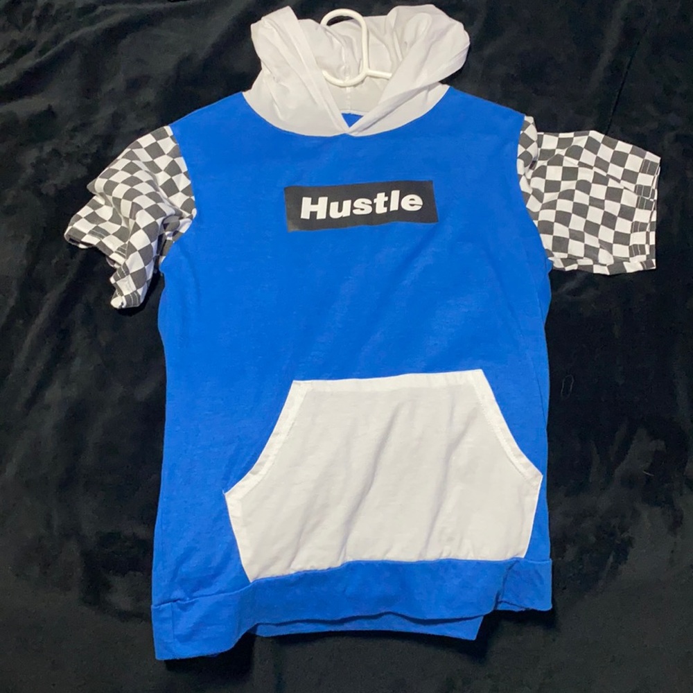 Hustle T shirt with Hoodie